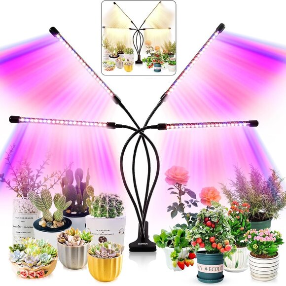 Grow Light for Indoor Plants - Upgraded Version 80 LED Lamps with Full Spectrum - Picture 1 of 8